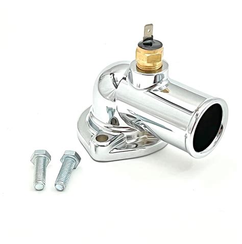 metal thermostat housing|thermostat housing with temp sensor.